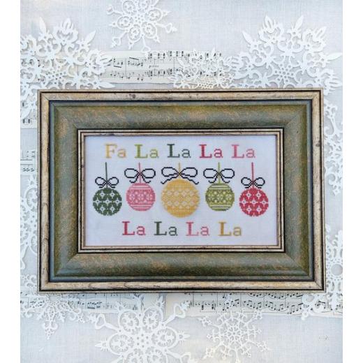 Fa La La - Hello From Liz Mathews (Stickvorlage)