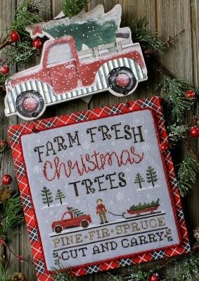 Stickvorlage New York Dreamer - Christmas Tree Farm