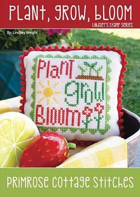 Stickvorlage Primrose Cottage Stitches - Plant, Grow, Bloom