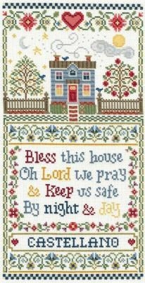 Bless This House Sampler - Imaginating (Stickvorlage)