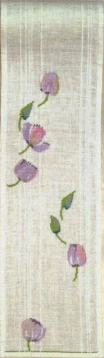 Haandarbejdets Fremme - Läufer Tulpen