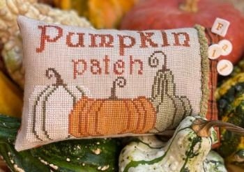 Pumpkin Patch Pillow - Mani Di Donna (Stickvorlage)