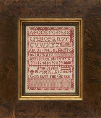 Hands Across The Sea Samplers - Annie Bayliss - God Save The Queen