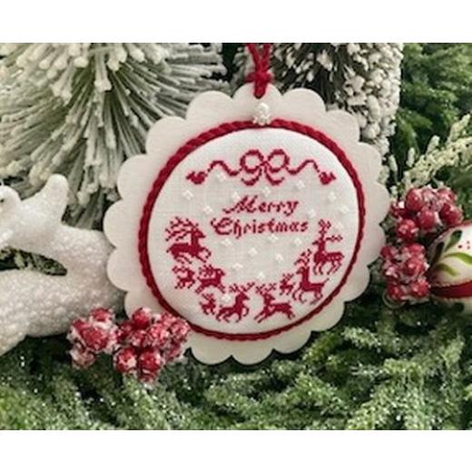 Reindeer Bauble - JBW Designs (Stickvorlage)