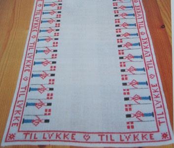 Fremme Stickpackung - Läufer Geburtstag
