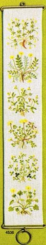 Haandarbejdets Fremme - Band Gelbe Blumen