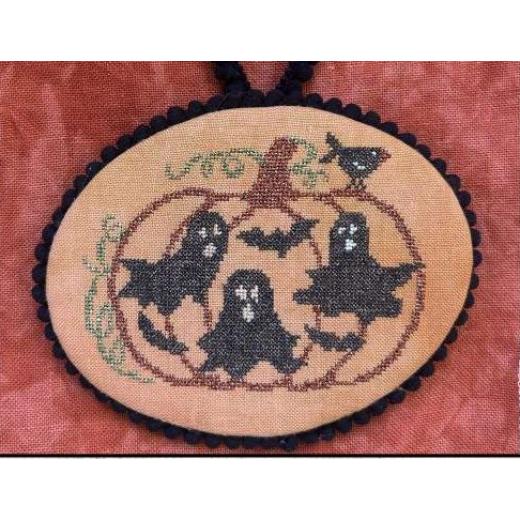 Ghosted Pumpkin - Keslyns (Stickvorlage)