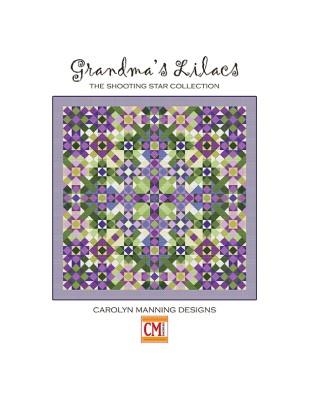 Stickvorlage CM Designs - Grandmas Lilacs