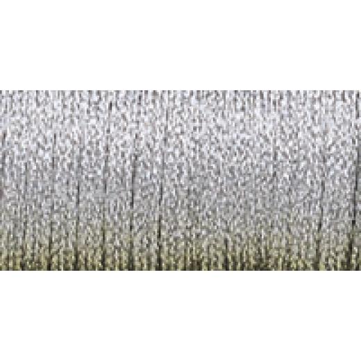 Kreinik Very Fine Braid #4 001C - Silver Cord