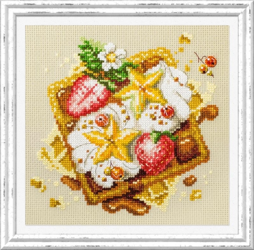 Magic Needle - Stickbild Viennese Waffles