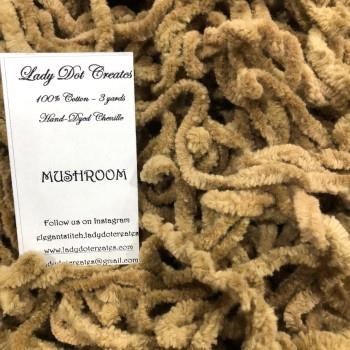 Lady Dot Creates - Chenille Trim Mushroom