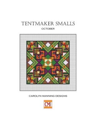 Stickvorlage CM Designs - Tentmaker Smalls - October