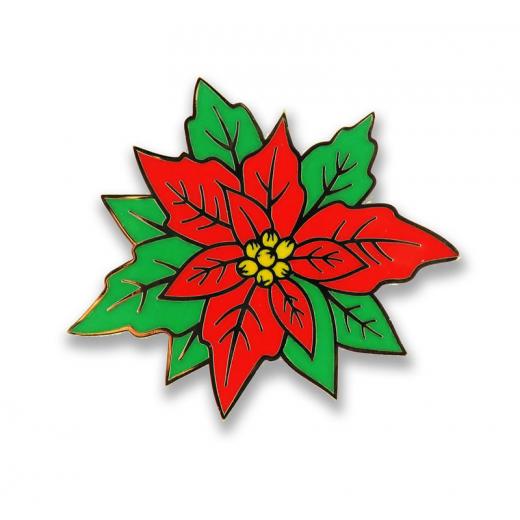 Needle Minder Leti Stitch - Poinsettia