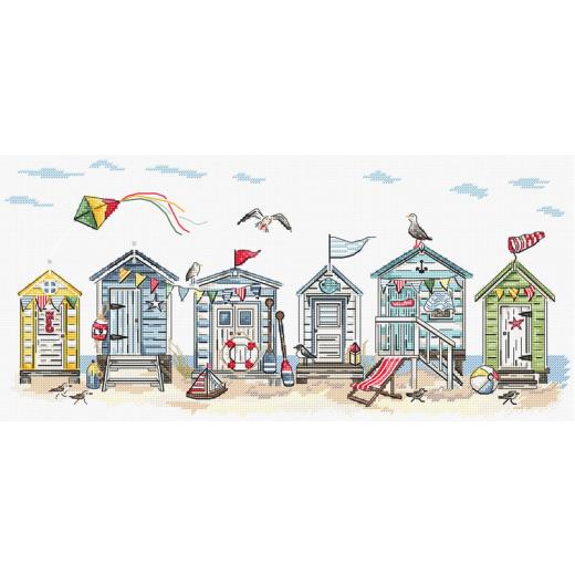Stickvorlage Leti Stitch - Seaside Cottages