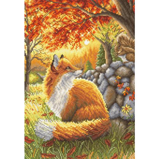 Leti Stitch Stickpackung - A Friend for Little Fox
