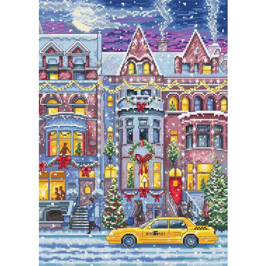 Leti Stitch - Winter Townhouse