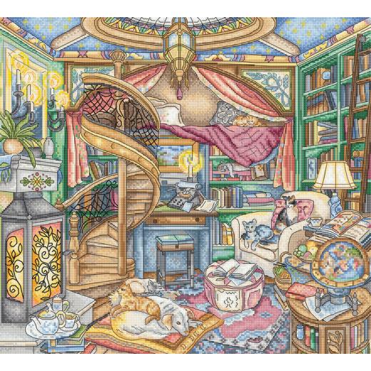 Leti Stitch - Home Library