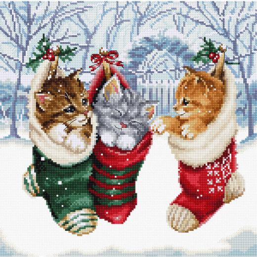 Leti Stitch - Snowy Kitties