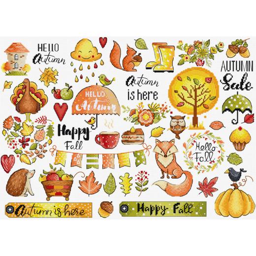Leti Stitch - Autumn Sampler