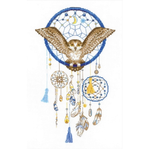 Riolis - Stickbild Owl Dreams