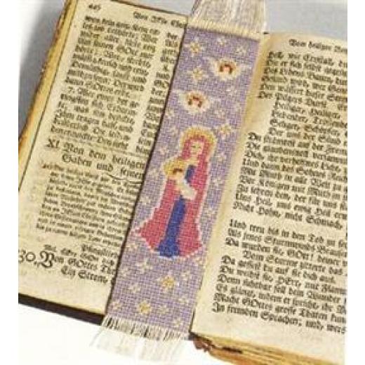 Lesezeichen Maria - Haandarbejdets Fremme (Stickpackung)