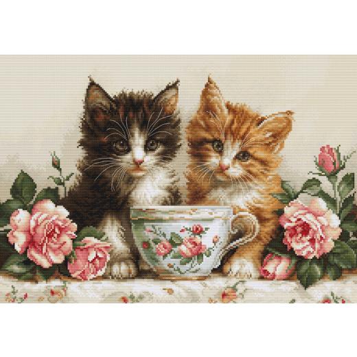 Luca-S Stickpackung - Two Kittens