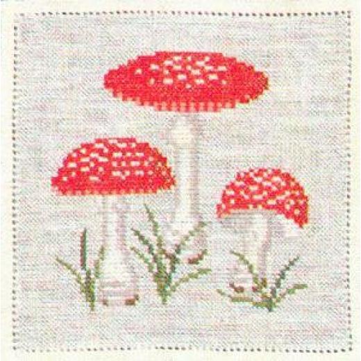 Fliegenpilz - Haandarbejdets Fremme (Stickpackung)