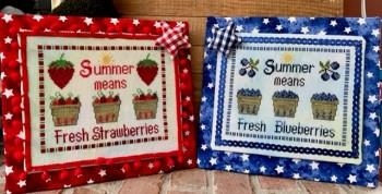 Stickvorlage Pickle Barrel Designs - Summer Berries