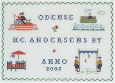 Fremme Stickpackung - Mustertuch Hans Christian Andersen