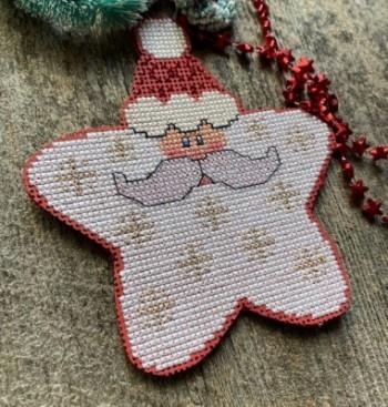 Stickvorlage Luhu Stitches - Starshine Santa