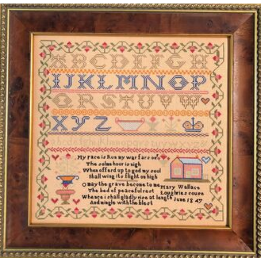 Cross Stitch Antiques - Mary Wallace 1847 (Stickvorlage)