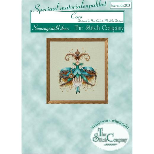 Mirabilia - Coco - Materialpaket Perlen, Treasures u.Spezialgarne