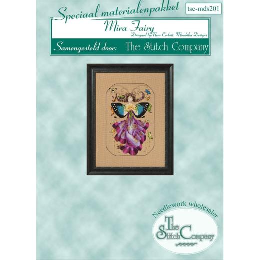 Mira Fairy - Mirabilia - Materialpaket Kreinik-Metallgarn u. Perlen