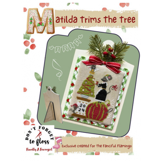 Finally A Farmgirl Designs - Matilda Trims The Tree