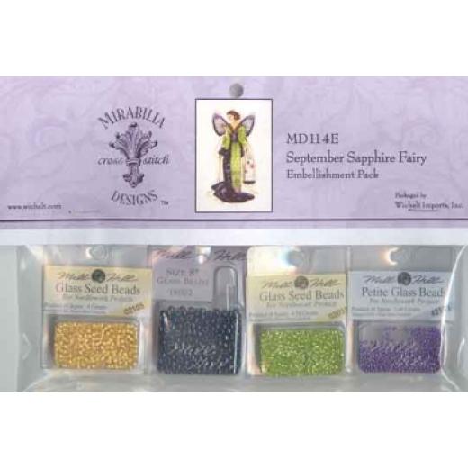 Embellishment Pack September Sapphire Fairy - Mirabilia