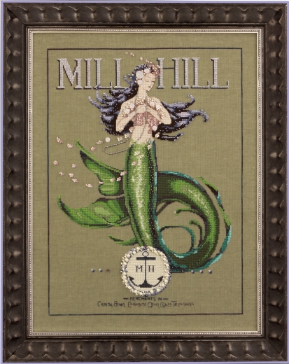 Stickvorlage Mirabilia Designs - Merchant Mermaid