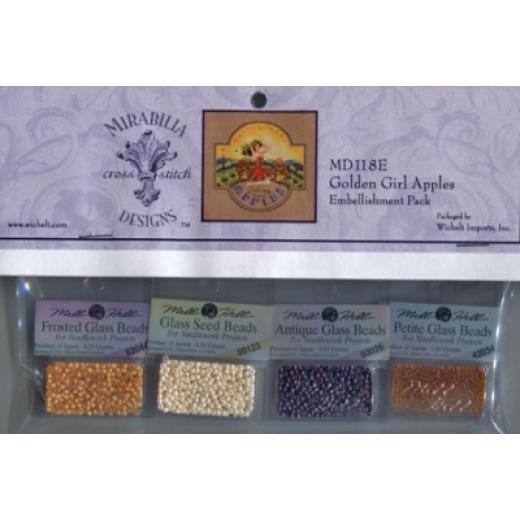 Embellishment Pack Golden Girl Apples - Mirabilia