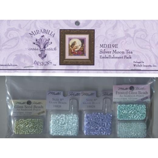 Embellishment Pack Silver Moon Tea - Mirabilia