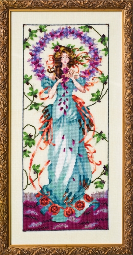 Stickvorlage Mirabilia Designs - Blossom Goddess