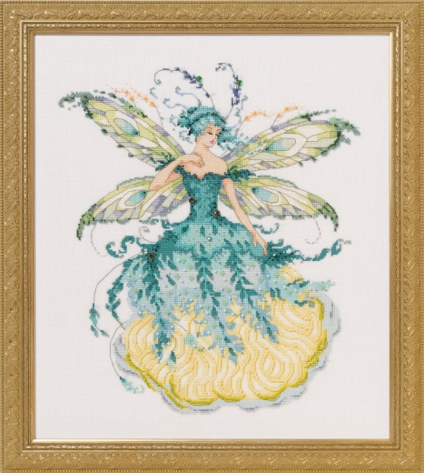 Stickvorlage Mirabilia Designs - March Aquamarine Fairy
