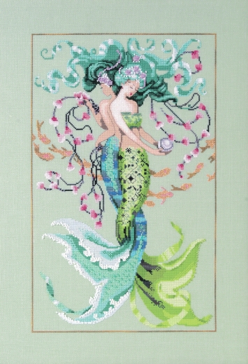 Stickvorlage Mirabilia Designs - Twisted Mermaids