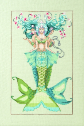 Stickvorlage Mirabilia Designs - The Three Mermaids