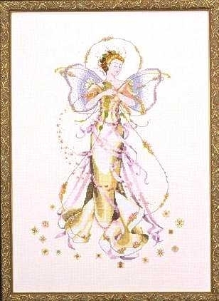 Stickvorlage Mirabilia Designs - Junes Pearl Fairy