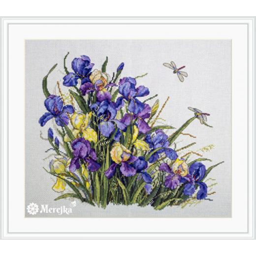 Merejka Stickpackung - Irises