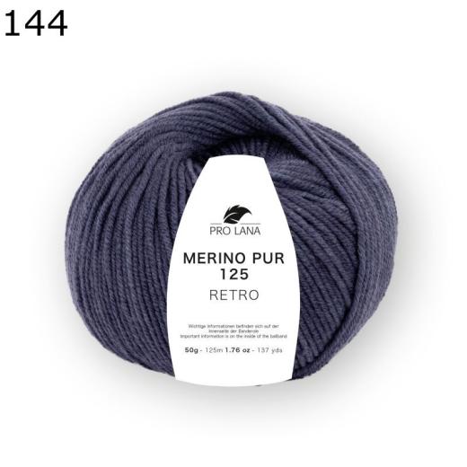 Merino Pur 125 retro - Pro Lana - lila (144)