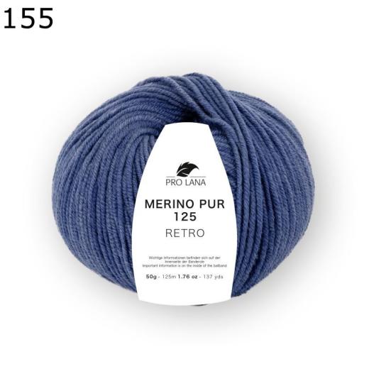 Merino Pur 125 retro - Pro Lana - hellblau (155)