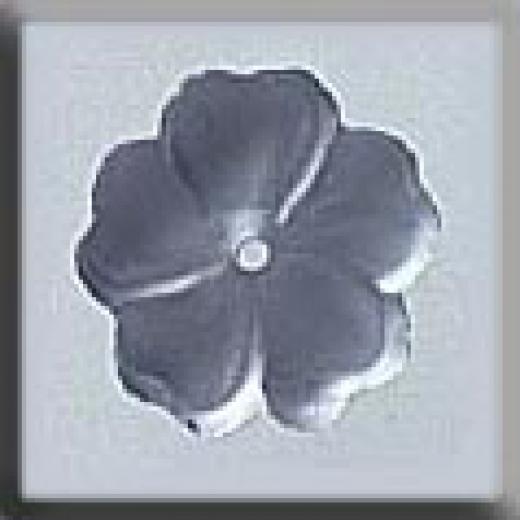 Mill Hill Glass Treasures 12006 - 5 Petal Flower Matte Sapphire