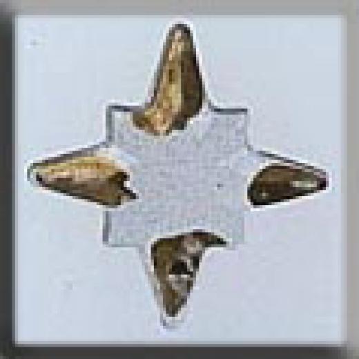 Mill Hill Glass Treasures 12108 - Crystal Star Gold Tipped