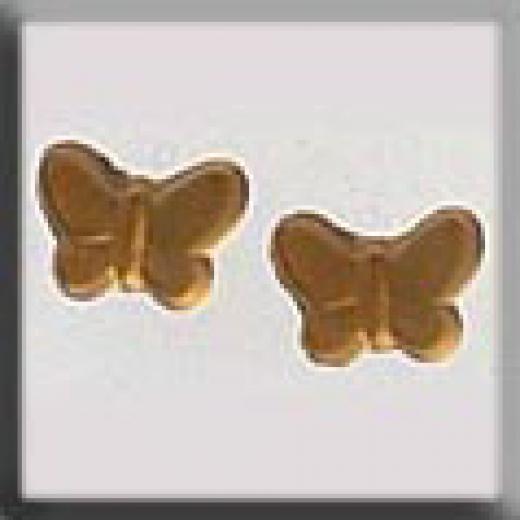 12122 Mill Hill Glass Treasures - Butterfly Light Matte Topaz (2)