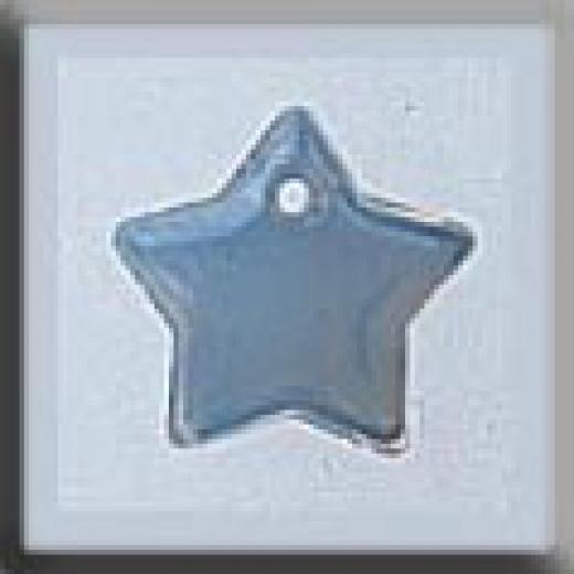 Mill Hill Glass Treasures 12174 - Small Flat Star Opal Bright